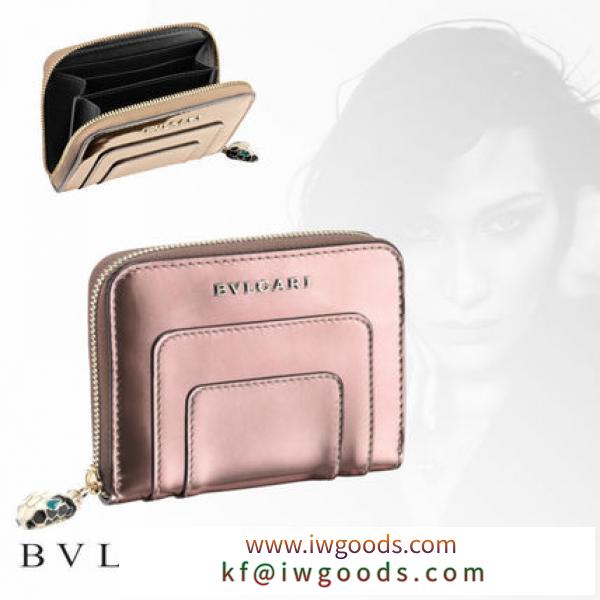 【2〜5日着/BVLGARI コピーブランド】SERPENTI FOREVERジップ付きミニウォレット iwgoods.com:hcu6h0