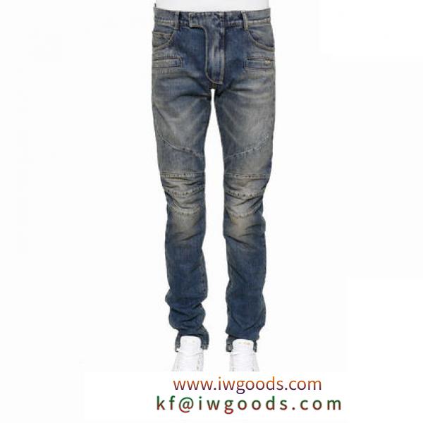 【関税負担】 BALMAIN ブランドコピー商品 16AW BIKER JEANS iwgoods.com:77wc9k