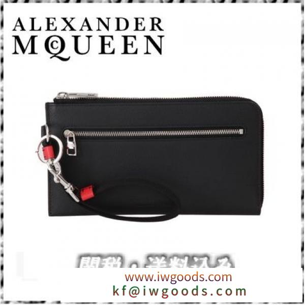 関税送料込 ★Alexander mcqueen コピーブランド★ ストラップ付き ウォレット iwgoods.com:jo814z