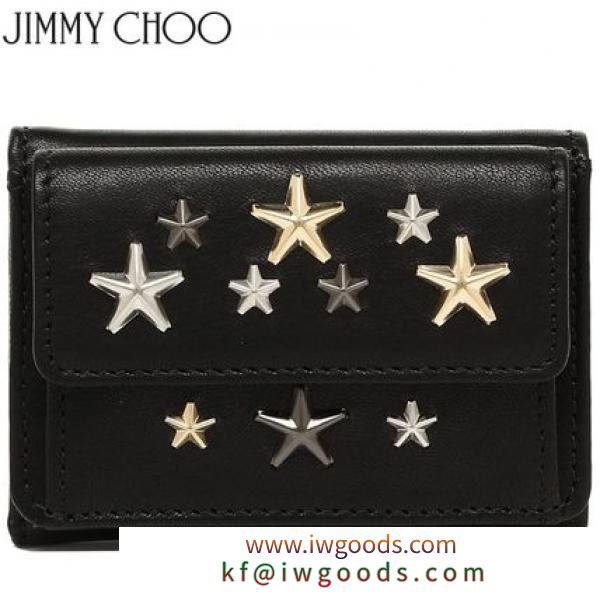 国内即発★JIMMY CHOO 偽ブランド★レディース 三つ折り財布 NEMO LTR iwgoods.com:lpyagj