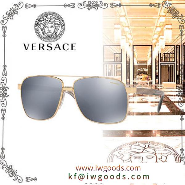 VERSACE ブランドコピー★VE2174 Polarized★【2019】☆パイロット☆メンズ iwgoods.com:08j8k3