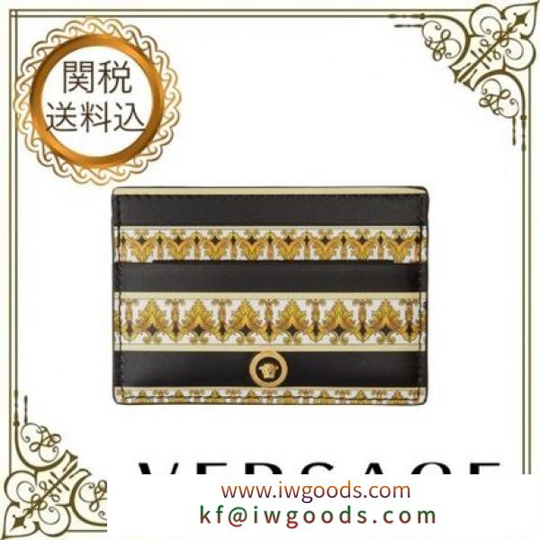 【関税込】VERSACE ブランド 偽物 通販☆グラフィック カードホルダー プレゼントに iwgoods.com:vzuwv8