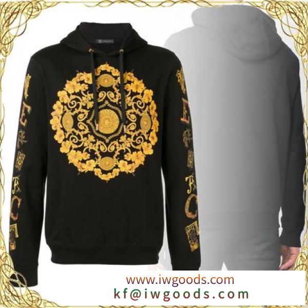 関税込◆Gold Hibiscus print hoodie iwgoods.com:ddtz0v