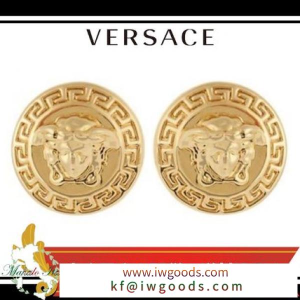 2−4日で届く！VERSACE ブランド コピー★メドゥーサコインピアス★安心の関送込 iwgoods.com:6ytl2t