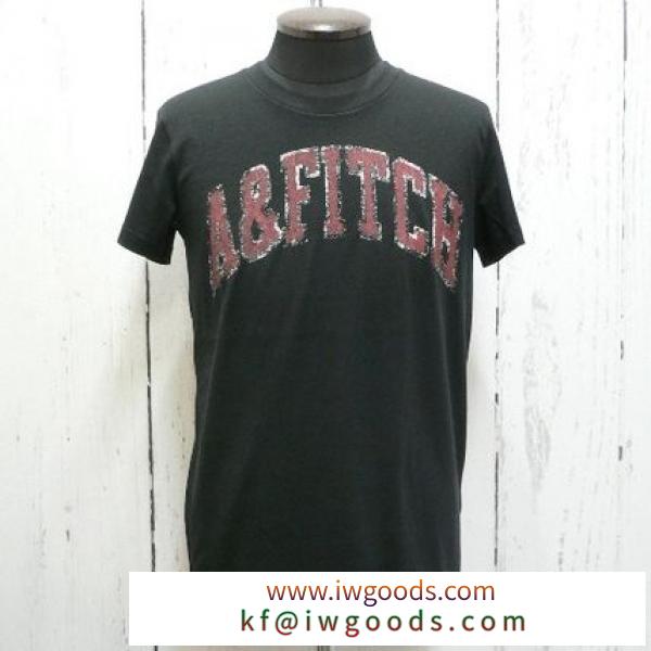 Abercrombie &amp; Fitch 激安スーパーコピー アバクロ プリントTシャツ 黒 (8683) iwgoods.com:0aoglw
