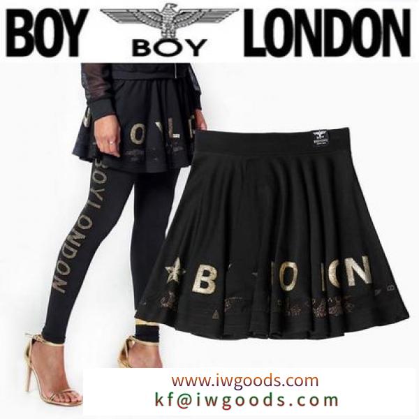 BOY LONDON 激安コピー(ボーイロンドン コピーブランド)☆ロゴパターンテープミニスカート iwgoods.com:6ydat8