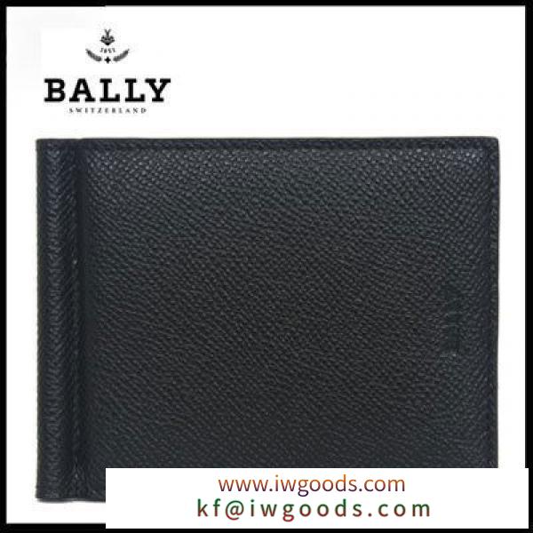 (バリー スーパーコピー 代引) BALLY ブランドコピー BODOLO.B マネークリップ BLACK 6218515-260 iwgoods.com:3wiab6