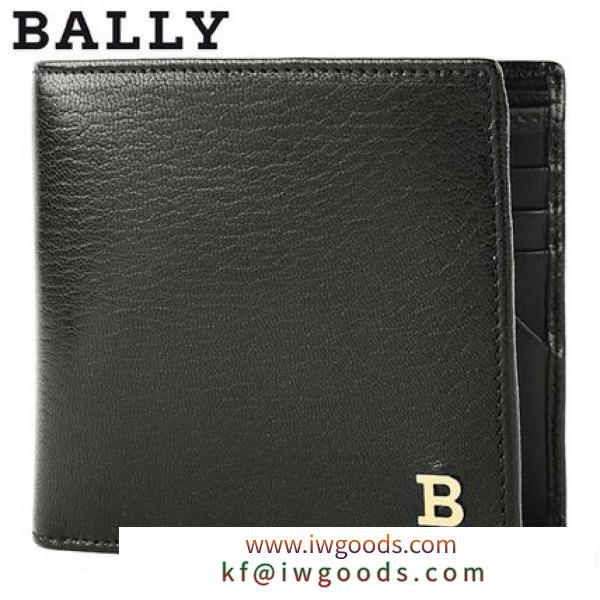 ☆BALLY ブランドコピー(バリー 激安コピー)☆男性 二つ折り財布 BRASAI CNY 10 BLACK iwgoods.com:ig9xb2