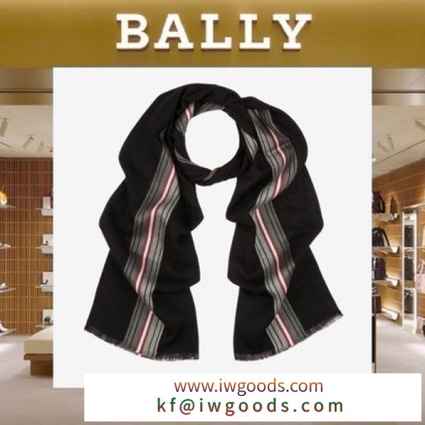 【18SS NEW】 BALLY ブランドコピー_men / STRIPED AND CHECKED スカーフBK iwgoods.com:enhjhc