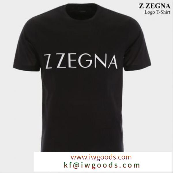 Z Zegna ブランド 偽物 通販　Logo T-Shirt iwgoods.com:cpn8x3