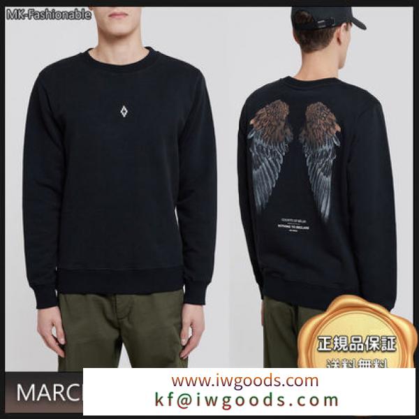 [SALE]送料込み◆MARCELO Burlon 激安スーパーコピー WING 偽物 ブランド 販売プリント スウェットシャツ iwgoods.com:0olatj