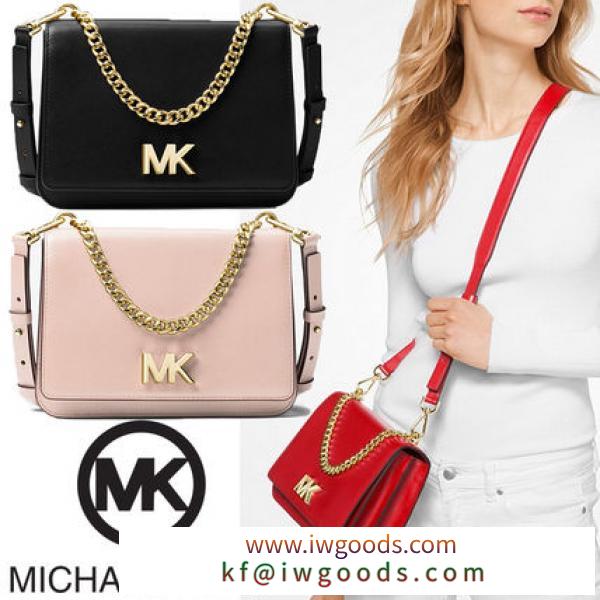 【SALE】 MICHAEL Kors ブランドコピー  MOTT レザークロスボディーバック iwgoods.com:601qkv