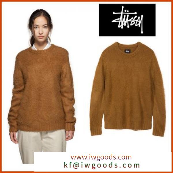 最新作!!18-19AW☆ STUSSY ブランドコピー商品 ☆VIVIAN CREW SWEATER iwgoods.com:14286t