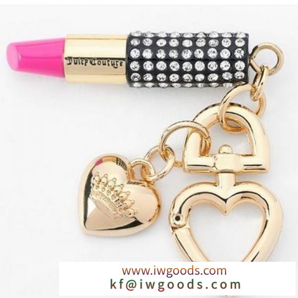 【日本未入荷】JUICY COUTURE ブランド コピー★キーホルダー★ピンク iwgoods.com:18x3cx