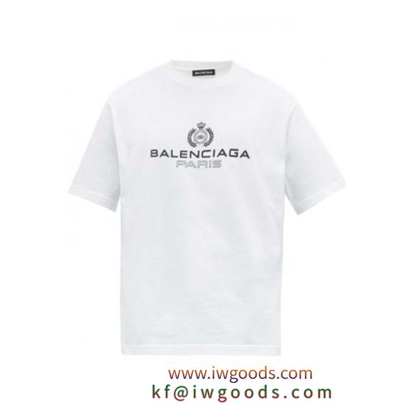 【新作】BALENCIAGA コピー商品 通販 ロゴ PARIS Tシャツ iwgoods.com:61650r
