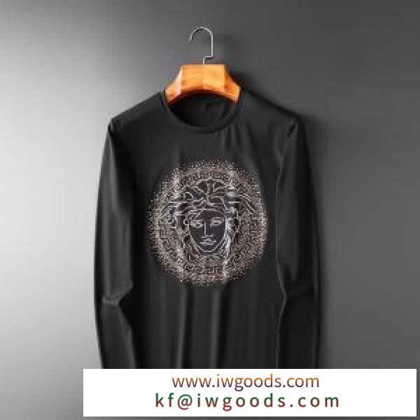 品質保証100%新品　ヴェルサーチ コピーVERSACE通販偽物長袖tシャツ　お得人気セール　話題新作がついに発売 iwgoods.com m8bCae