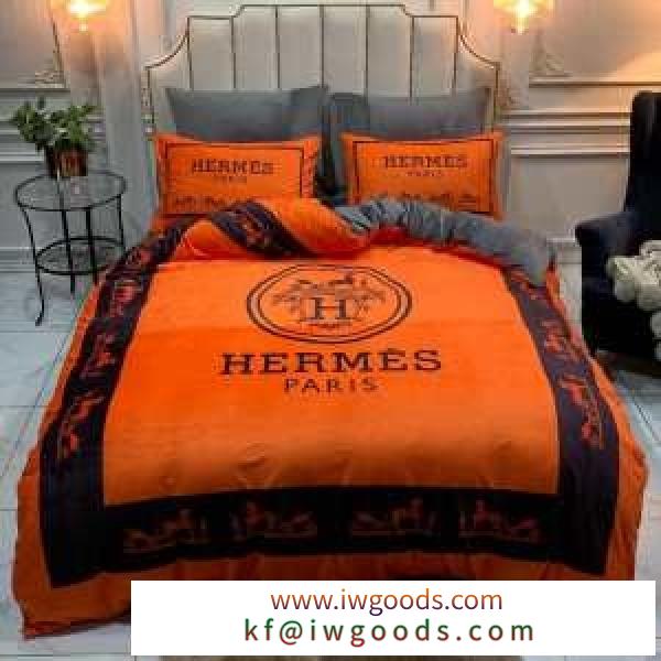 2020年秋に買うべき エルメス HERMES 寝具4点セット 簡単におしゃれに見せてくれる iwgoods.com XLvKHD
