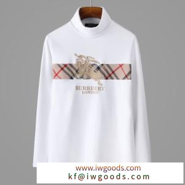 バーバリー BURBERRY 長袖Tシャツ 洗練された印象を最大限に引き出す 2020秋冬定番コーデ iwgoods.com re8PXz