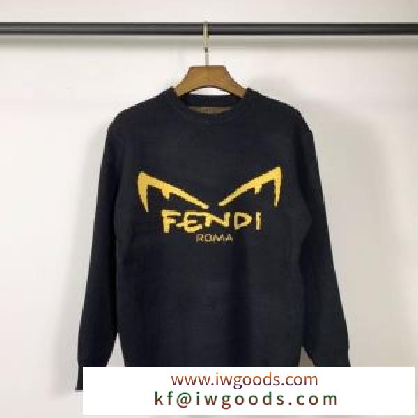 3色可選  手の届きやすい価格帯プルオーバー FENDI フェンディ 2020秋冬流行ファション iwgoods.com CuOrye