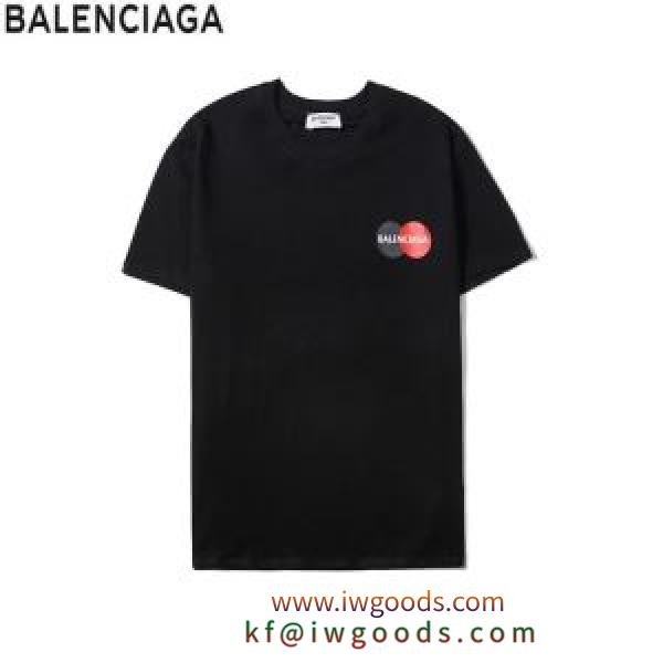 飽きもこないデザイン 2020話題の商品 多色可選 バレンシアガ BALENCIAGA 半袖Tシャツ iwgoods.com 5TLX1D