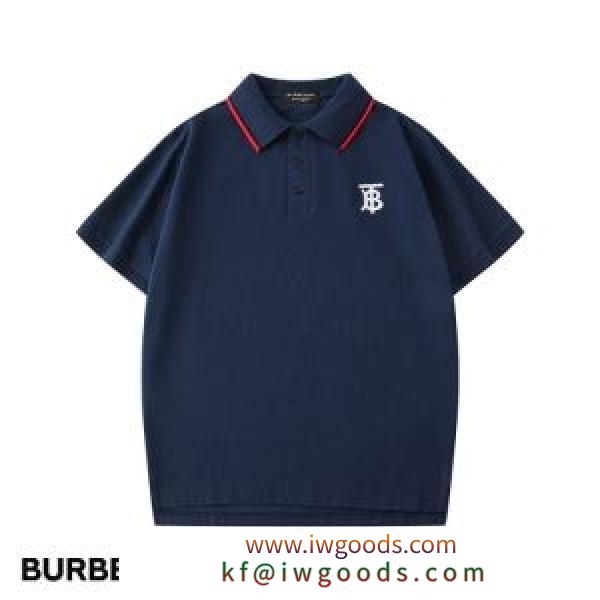 バーバリーコピーブランド　数量限定在庫限り　Burberry半袖ポロシャツ　魅力を十分に示す　周りと被らないデザイン iwgoods.com yO9jWf