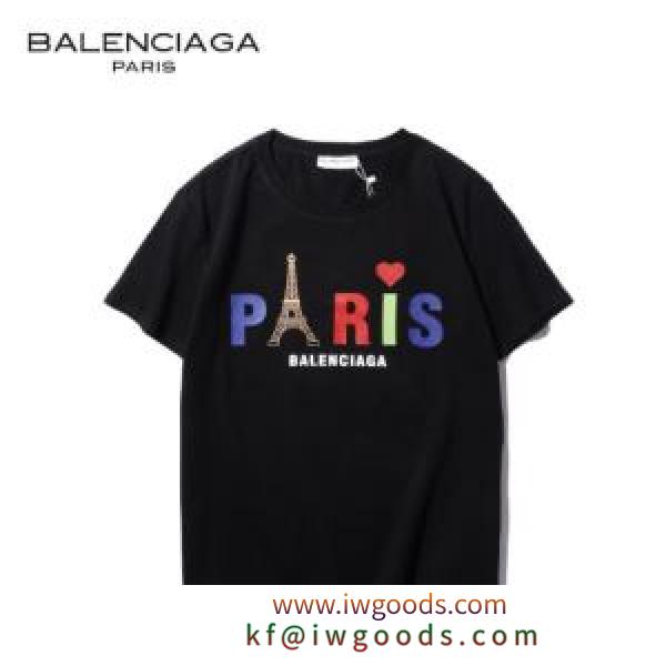 半袖Tシャツ 多色可選 ストリート感あふれ バレンシアガ BALENCIAGA 普段使いにも最適なアイテム iwgoods.com uG9bWr