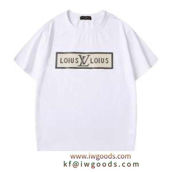 2色可選 2020春新作 半袖Tシャツ トレンド最先端のアイテム ルイ ヴィトン LOUIS VUITTON ファッションに合わせ iwgoods.com uSTnae