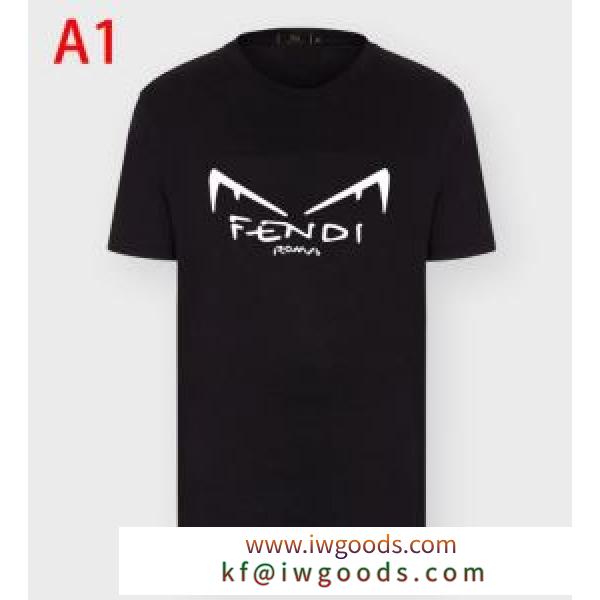 多色可選 半袖Tシャツ 普段使いにも最適なアイテム フェンディ FENDI 20新作です デザインお洒落 iwgoods.com 99PjWD