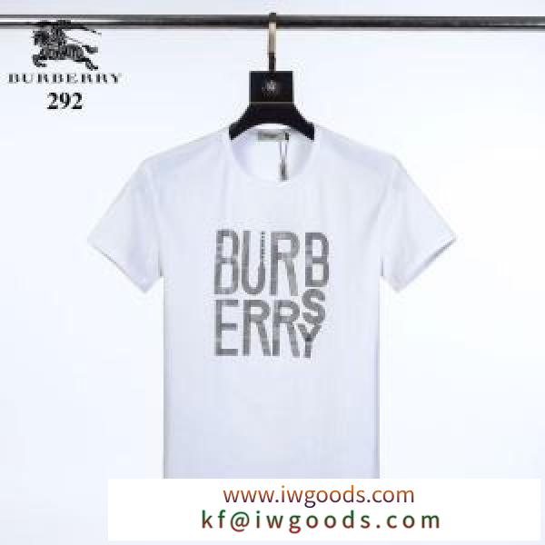 最大級ｎ級品　バーバリーBurberryコピー ロゴプリント コットンTシャツ　セール価格で販売中　今年の大本命 iwgoods.com eKH9bC