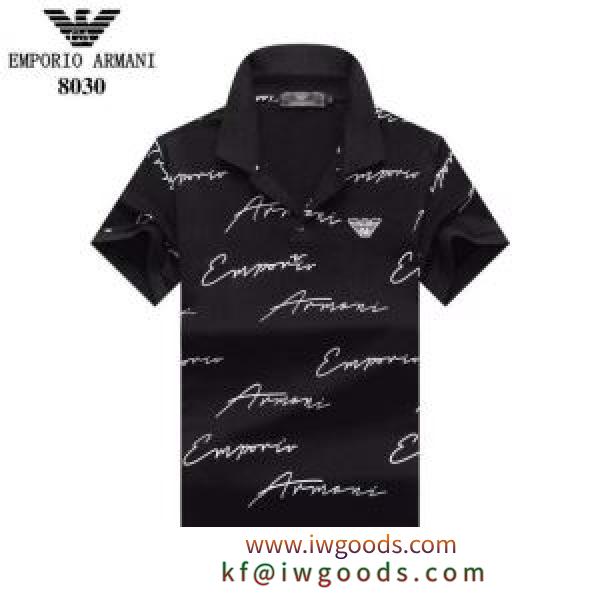 アルマーニ Tシャツ メンズ 上品な爽やかコーデに ARMANI コピー 4色可選 ストリート 限定品 ユニーク デイリー 最高品質 iwgoods.com TnGLni