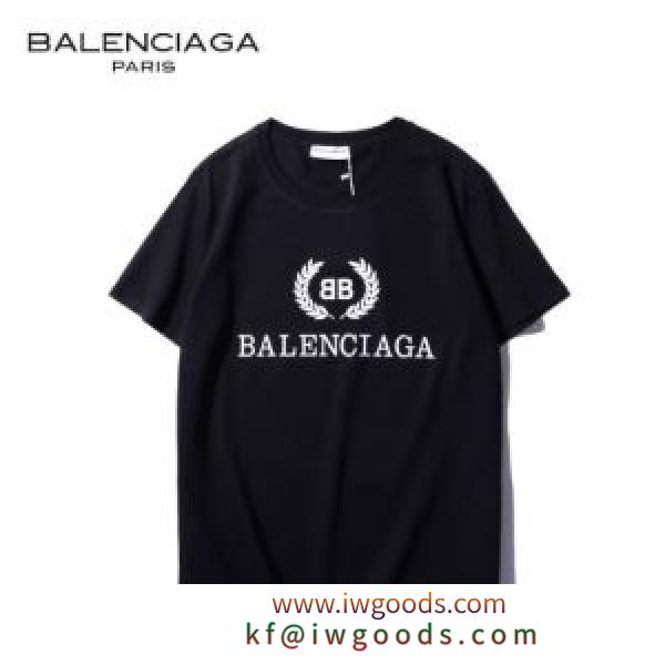 BB BALENCIAGA ｔシャツ メンズ モダンな印象が素敵 バレンシアガ コピー ４色 カジュアル 定番 2020限定 ブランド セール iwgoods.com OvOX5z