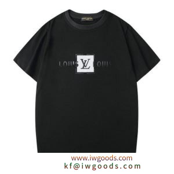 芸能人に愛用者続出 ルイ ヴィトン2色可選  LOUIS VUITTON 新品で手に入れる 半袖Tシャツ 今一番注目の新品 iwgoods.com L5vm8z