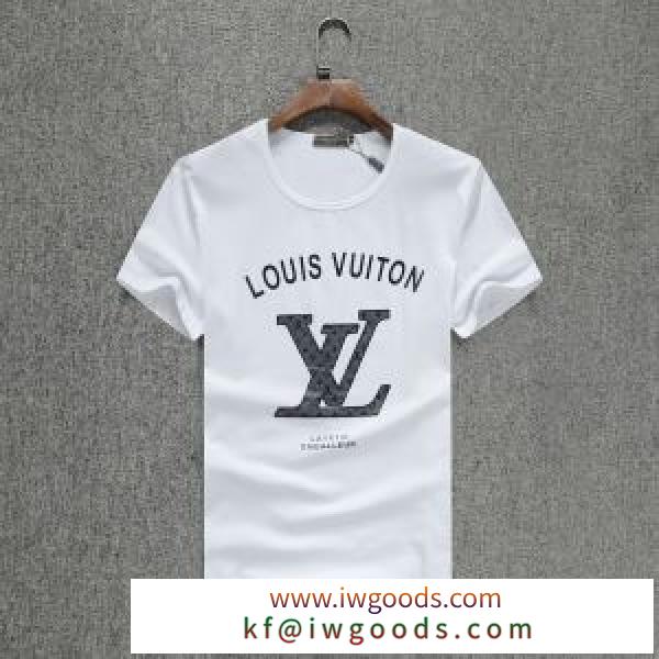 3色可選 常に注目を集める 半袖Tシャツ 憧れブランドの2020春夏 ルイ ヴィトン LOUIS VUITTON春夏スタイルにピッタリ iwgoods.com Deeyeu