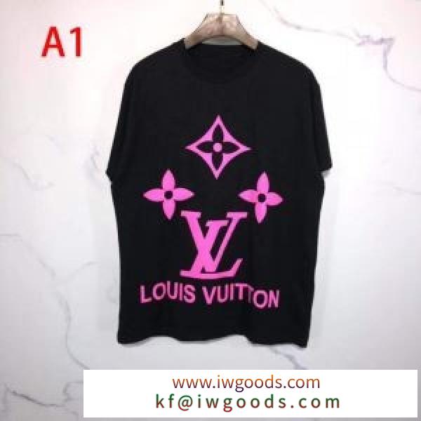 ルイ ヴィトン 多色可選 LOUIS VUITTON 日本未入荷モデル 半袖Tシャツ早くも完売している iwgoods.com PnG9Hv