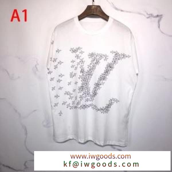 日本入手困難  多色可選 ルイ ヴィトン 上質な素材と高尚な LOUIS VUITTON 半袖Tシャツ 使い勝手のいい iwgoods.com i0rymi