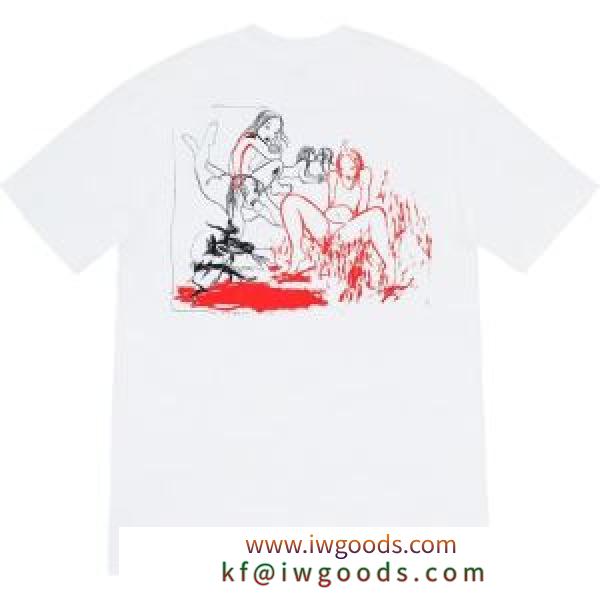 さらに魅力的 2色可選  Tシャツ/半袖 Supreme FW19 Week7 Heroines Tee  １点限り！VIPセール iwgoods.com bK1buu