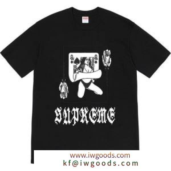 Supreme 19FW Queen Tee 2色可選  Tシャツ/半袖 コーデの完成度を高めるおすすめモデルセール iwgoods.com HLzueu
