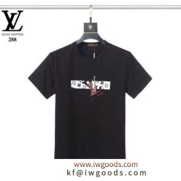 多色可選 新しい季節に 半袖Tシャツ 新作情報更新 ルイ ヴィトン LOUIS VUITTON 2020SSコレクション iwgoods.com eWDmmi