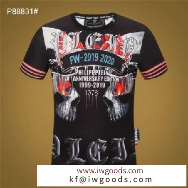 今だけ特別価格ホリデー限定  半袖Tシャツ2020春夏トレンドファション フィリッププレイン PHILIPP PLEIN iwgoods.com 4buGvy