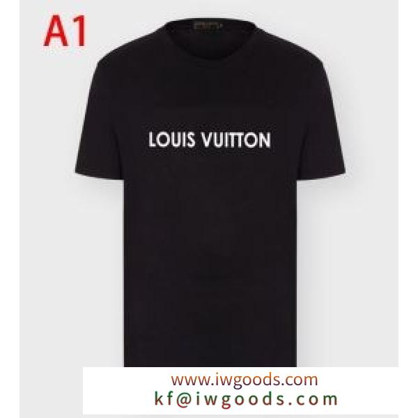 多色可選 半袖Tシャツ 爽やかなデザインに挑戦 ルイ 甘すぎない大人の着こなしに  LOUIS VUITTON iwgoods.com W5LXLD