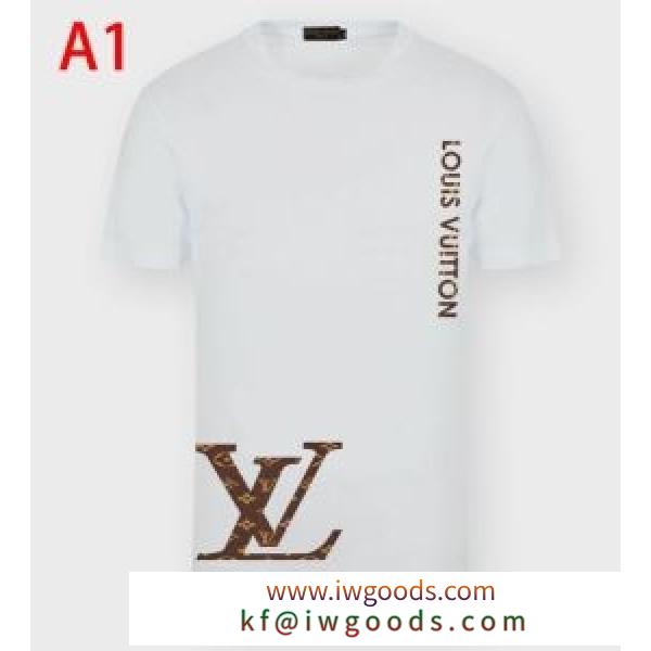 多色可選 半袖Tシャツ 春夏にぴったり ルイ ヴィトン LOUIS VUITTON  コーデをぱっと明るく軽やかに iwgoods.com 11LDii