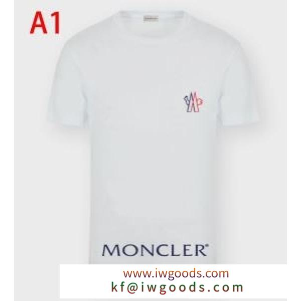 MONCLER Tシャツ メンズ カジュアルスタイルにおすすめ モンクレール 激安 スーパーコピー 多色 おしゃれ 品質保証 iwgoods.com DSrqGv