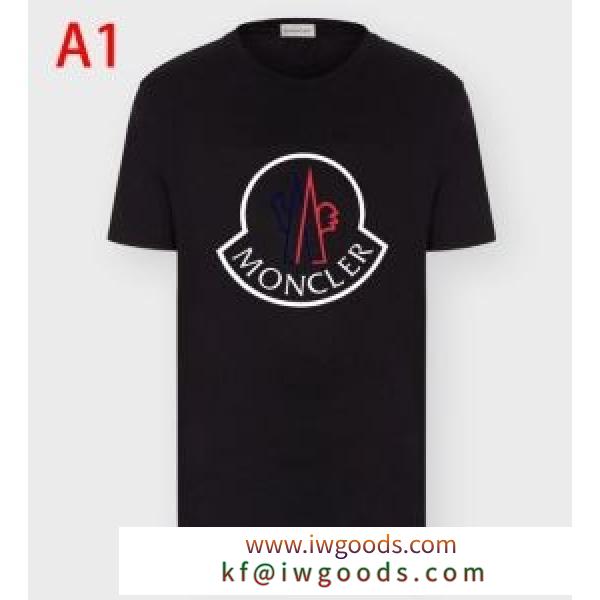 軽やかなスタイルアップ モンクレール Tシャツ メンズ MONCLER コピー 多色 ロゴ入り コーデ 2020限定 ストリート 最高品質 iwgoods.com OTniOb