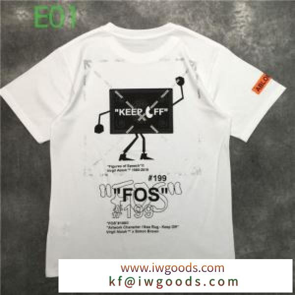 人気の高いブランド  Off-White 2020春新作 オフホワイト 半袖/Tシャツ 価格も嬉しいアイテム iwgoods.com rW5bee