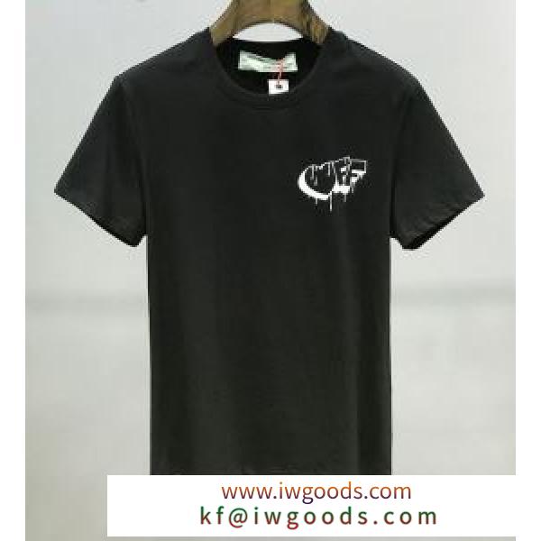 2色可選確定となる上品 Off-White オフホワイト 半袖/Tシャツ 2020話題の商品 iwgoods.com OjyOPn