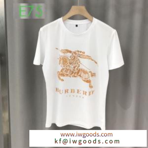 2色可選 非常にシンプルなデザインな バーバリー BURBERRY 幅広いアイテムを展開 半袖Tシャツ iwgoods.com Hv8XXn