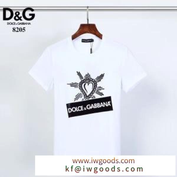 ドルチェ＆ガッバーナ普段のファッション 2色可選  Dolce&Gabbana 大人気のブランドの新作 半袖Tシャツ iwgoods.com CyKHvC
