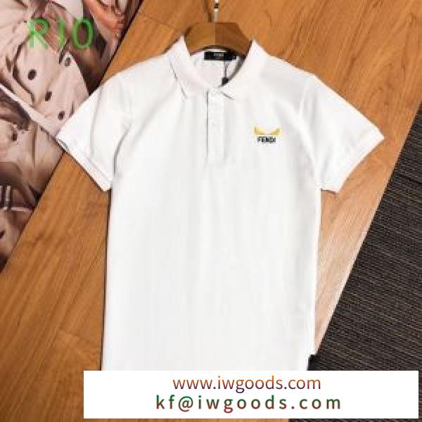 2色可選 限定アイテム特集 半袖Tシャツ ファッションに取り入れよう フェンディ FENDI iwgoods.com WDK5DC