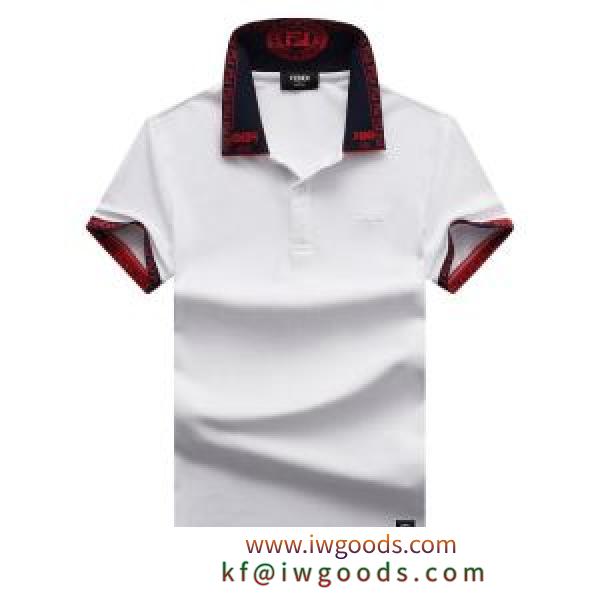 上品に着こなせ 半袖Tシャツ  多色可選 日本未入荷カラー フェンディ FENDI 注目を集めてる iwgoods.com vmSr8j
