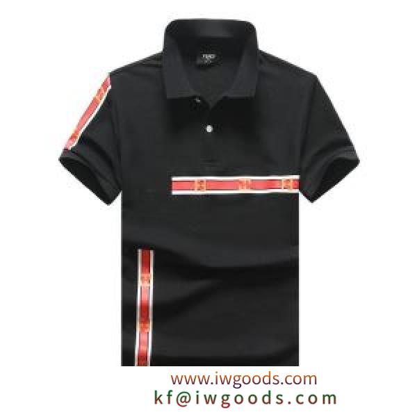 春夏コレクション新品 2色可選 フェンディ FENDI 大活躍する 半袖Tシャツ 幅広いアイテムを展開 iwgoods.com jeimua